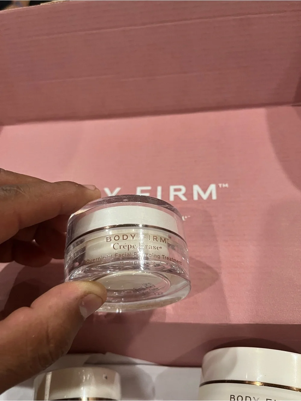 BodyFirm Crème Erase Skincare Set - Pink Packaging